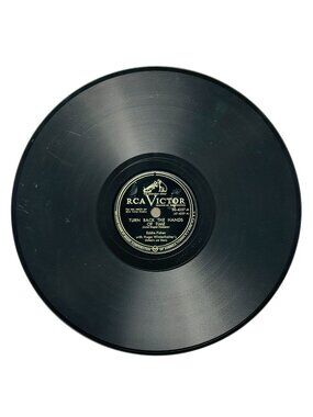 Eddie Fisher Turn Back The Hands Of Time Shellac 78 RPM RCA Victor 20-4257 VG+